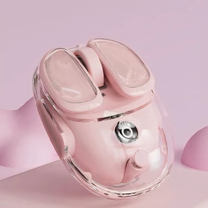 Wireless Bluetooth Mouse, Rechargeable, Clear, Silent Click for Small Hand | Dual Mode Bluetooth & 2.4G, Multi-Device, Compact, 4800 DPI, Cute Computer Mice for Laptop, PC, MacBook, iPad-Pink, EWEADN Wireless Bluetooth Mouse, Rechargeable, Clear, Silent Click for Small Hand | Dual Mode Bluetooth & 2.4G, Multi-Device, Compact, 4800 DPI, Cute Computer Mice for Laptop, PC, MacBook, iPad-Pink, EWEADN