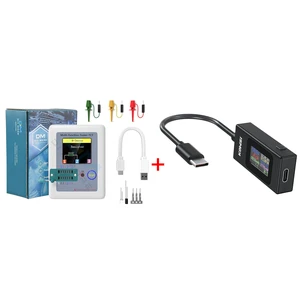 USB C Tester Power Meter,Digital Multimeter, Type C Voltage and Current Tester Meter, Power Bank Capacity,Working Time Ammeter Voltmeter USB Cable Charger Detector LED Display USB C Tester Power Meter,Digital Multimeter, Type C Voltage and Current Tester Meter, Power Bank Capacity,Working Time Ammeter Voltmeter USB Cable Charger Detector LED Display