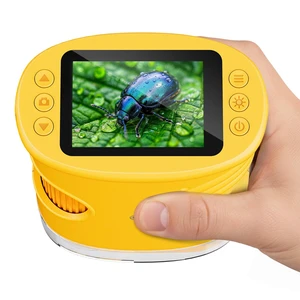 Kids Microscope 2.0" Screen 1000X Digital Microscope for Kids, Mini Pocket Handheld Microscopes for Children Birthday Festival Gift, Science Education Fun Toys for Boys Girls Ages 4-12 (Yellow) Kids Microscope 2.0" Screen 1000X Digital Microscope for Kids, Mini Pocket Handheld Microscopes for Children Birthday Festival Gift, Science Education Fun Toys for Boys Girls Ages 4-12 (Yellow)