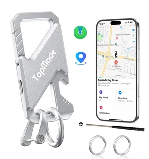 Keychain, Fob Key Chain Holder, Find My Keys Tracker Carabiner Car Keychain | Heavy Duty keychains for men, keychain Bottle Opener Bluetooth, Rechargeable Anti-Lost Keys Tracker Smart Keychain Finder Keychain, Fob Key Chain Holder, Find My Keys Tracker Carabiner Car Keychain | Heavy Duty keychains for men, keychain Bottle Opener Bluetooth, Rechargeable Anti-Lost Keys Tracker Smart Keychain Finder