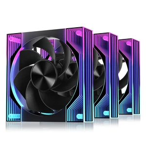 120mm ARGB Case Fan, 5V 3-Pin PC Fan Sync Ultra Quiet Cooling Fan | Infinity Mirror Lighting High Airflow PWM Computer Fan for PC Case 120mm ARGB Case Fan, 5V 3-Pin PC Fan Sync Ultra Quiet Cooling Fan | Infinity Mirror Lighting High Airflow PWM Computer Fan for PC Case