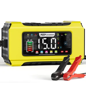 15-Amp 12V/24V Smart Battery Charger, Maintainer & Trickle Charger for LiFePO4, Lead Acid Batteries - Fully Automatic 9-Stage Charging w/Temp Compensation for Motorcycle Car Truck Lawnmower Boat 15-Amp 12V/24V Smart Battery Charger, Maintainer & Trickle Charger for LiFePO4, Lead Acid Batteries - Fully Automatic 9-Stage Charging w/Temp Compensation for Motorcycle Car Truck Lawnmower Boat