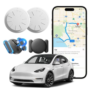 Hidden GPS Tracking Devices, 2PCS Real Time GPS Tracker Work with Find My (iOS Only), Hidden Car GPS Tracker with Magnetic Waterproof Case, No Monthly Fee Car Tracker, Black Hidden GPS Tracking Devices, 2PCS Real Time GPS Tracker Work with Find My (iOS Only), Hidden Car GPS Tracker with Magnetic Waterproof Case, No Monthly Fee Car Tracker, Black
