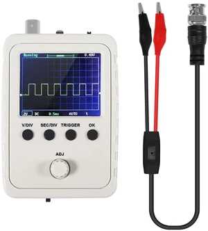 DSO 150 Digital Oscilloscope Kit with Protection Box Color 2.4" TFT LCD Full Assembled with Allicator Chip Cable Probe and Case Cover, Sensitivity for Oscilloscope DIY Kit DSO 150 Digital Oscilloscope Kit with Protection Box Color 2.4" TFT LCD Full Assembled with Allicator Chip Cable Probe and Case Cover, Sensitivity for Oscilloscope DIY Kit
