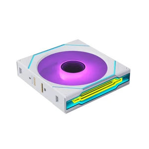 UNI Fan SL-INF Flex 120mm Normal Blade (NOT Reverse) ARGB Fan, Single Pack, Infinity Mirror, Controller Not Included, White (12SLIN1F1W) UNI Fan SL-INF Flex 120mm Normal Blade (NOT Reverse) ARGB Fan, Single Pack, Infinity Mirror, Controller Not Included, White (12SLIN1F1W)