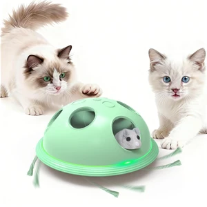 Cat Toys for Bored Indoor Cats Interactive String and Mouse | Hide and Seek,Cat Puzzle Toy,Automatic String,Running Plush Mouse,Cat Gifts Cat Toys for Bored Indoor Cats Interactive String and Mouse | Hide and Seek,Cat Puzzle Toy,Automatic String,Running Plush Mouse,Cat Gifts