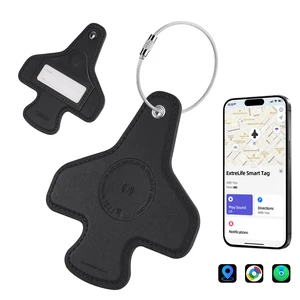 Luggage Tag, Built-in Smart Bluetooth Tracker, Plane Travel Essentials | Item Finder Compatible with Apple Find My (iOS) & Google Find Hub (Android) for Luggage, Bag and More, Rechargeable, Black Luggage Tag, Built-in Smart Bluetooth Tracker, Plane Travel Essentials | Item Finder Compatible with Apple Find My (iOS) & Google Find Hub (Android) for Luggage, Bag and More, Rechargeable, Black
