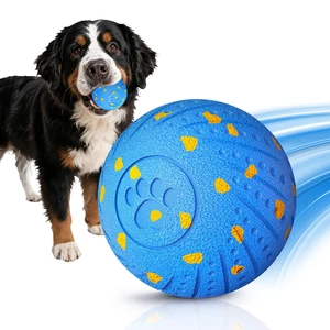 Interactive Dog Toys Smart Dog Ball for Aggressive Chewers Auto Bounce Blue | E-TPU vibrating dog ball, 3 auto modes, motion sensor, Type-C rechargeable, 4h runtime, IP54 waterproof, indoor/outdoor Interactive Dog Toys Smart Dog Ball for Aggressive Chewers Auto Bounce Blue | E-TPU vibrating dog ball, 3 auto modes, motion sensor, Type-C rechargeable, 4h runtime, IP54 waterproof, indoor/outdoor