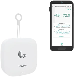 Outdoor Temperature & Humidity Sensor, YS8005 | Temp/Humidity App Alerts, Up to 2-Year Battery, Works with Alexa/IFTTT, LoRa YoLink Protocol Up to 2034 Feet, Hub Required Outdoor Temperature & Humidity Sensor, YS8005 | Temp/Humidity App Alerts, Up to 2-Year Battery, Works with Alexa/IFTTT, LoRa YoLink Protocol Up to 2034 Feet, Hub Required