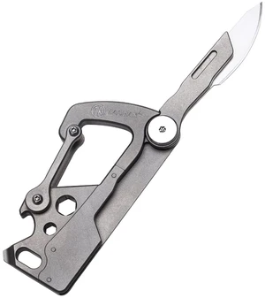 Titanium Carabiner Keychain Clip with Foldable Utility Small Knife, Multitool Key Holder with Bottle Opener/Flat and Small Hexagonal Screwdrivers, Quick Released Backpack Clasp/Hook for EDC Titanium Carabiner Keychain Clip with Foldable Utility Small Knife, Multitool Key Holder with Bottle Opener/Flat and Small Hexagonal Screwdrivers, Quick Released Backpack Clasp/Hook for EDC