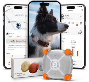 Smart Dog & Cat GPS Tracker, 4 Smart Modes Real-Time Pet Tracker with Custom Virtual Fence IP67 Waterproof Location History & 365-Day Health Data Monitoring, Subscription Required Smart Dog & Cat GPS Tracker, 4 Smart Modes Real-Time Pet Tracker with Custom Virtual Fence IP67 Waterproof Location History & 365-Day Health Data Monitoring, Subscription Required