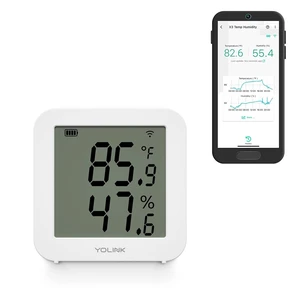 X3 Temperature & Humidity Sensor, YS8006 | Refresh Temp/Humidity in the App, Works with Alexa/IFTTT/Home Assistant, LoRa YoLink Protocol Up to 2034 Feet, Hub Required X3 Temperature & Humidity Sensor, YS8006 | Refresh Temp/Humidity in the App, Works with Alexa/IFTTT/Home Assistant, LoRa YoLink Protocol Up to 2034 Feet, Hub Required