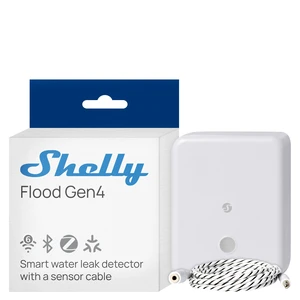 Flood Gen4, WiFi, Bluetooth, Zigbee, Matter Smart Flood Sensor with Leak Sensor Cable, Alexa, SmartThings, Google Home, Apple HomeKit Compatible, Flood and Rain Detection, Easy to Use, IP44 Flood Gen4, WiFi, Bluetooth, Zigbee, Matter Smart Flood Sensor with Leak Sensor Cable, Alexa, SmartThings, Google Home, Apple HomeKit Compatible, Flood and Rain Detection, Easy to Use, IP44