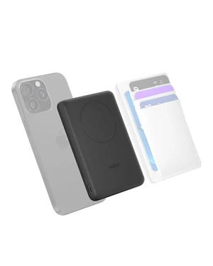 5K 7.5W Ultra Slim Portable Power Bank, Supports MagSafe Accessories | Wireless Charging Battery Pack, iPhone 15/16/17, MagSafe Wallet, USB C Port, USB C Cable, Magnetic 5K 7.5W Ultra Slim Portable Power Bank, Supports MagSafe Accessories | Wireless Charging Battery Pack, iPhone 15/16/17, MagSafe Wallet, USB C Port, USB C Cable, Magnetic