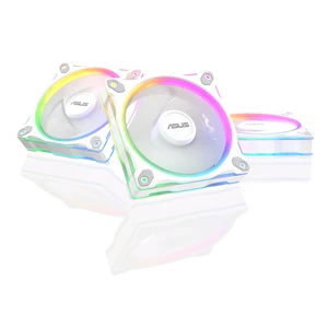 Prime MR120 ARGB Reverse Fan White Triple Pack, 28mm Extra-Thick Frame, Quiet, high-Performance Cooling with PWM Control, 20 ARGB LEDs with Dual-Sided Frame Lighting, Aura Sync, 2 Year Warranty Prime MR120 ARGB Reverse Fan White Triple Pack, 28mm Extra-Thick Frame, Quiet, high-Performance Cooling with PWM Control, 20 ARGB LEDs with Dual-Sided Frame Lighting, Aura Sync, 2 Year Warranty
