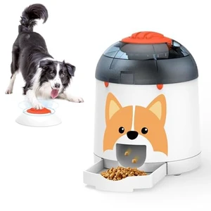 Dog Puzzle Feeder Toy, Interactive IQ Training | Electronic Treat Dispenser, Automatic Rechargeable With Remote for Food Dispensing, All Breeds, 280ml Capacity Dog Puzzle Feeder Toy, Interactive IQ Training | Electronic Treat Dispenser, Automatic Rechargeable With Remote for Food Dispensing, All Breeds, 280ml Capacity