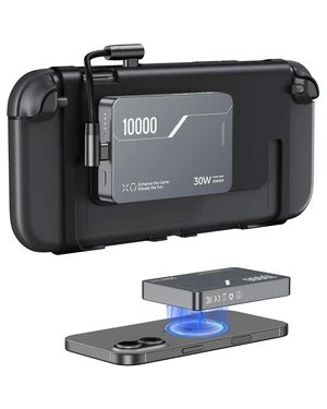 B5 Magnetic Power Bank 10000mAh for Nintendo Switch 2 2025, 30W PD Fast Charging Portable Battery Pack for Switch/OLED/iPhone 12-17, 3.5-8H Extended Playtime, 2 Removable Clips & 2 USB-C Cables B5 Magnetic Power Bank 10000mAh for Nintendo Switch 2 2025, 30W PD Fast Charging Portable Battery Pack for Switch/OLED/iPhone 12-17, 3.5-8H Extended Playtime, 2 Removable Clips & 2 USB-C Cables