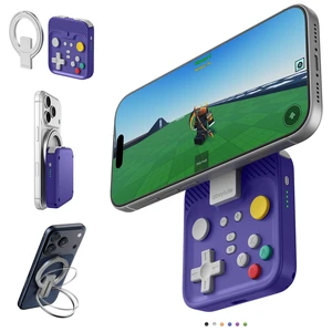 M4 Snap-On Mobile Gaming Controller for Android & iPhone, Switch 1&2, Portable Bluetooth Controller, Pocket-Sized Retro Arcade Phone Gamepad Kickstand, Dual Joystick Turbo Pro Gaming Magnetic (Blue) M4 Snap-On Mobile Gaming Controller for Android & iPhone, Switch 1&2, Portable Bluetooth Controller, Pocket-Sized Retro Arcade Phone Gamepad Kickstand, Dual Joystick Turbo Pro Gaming Magnetic (Blue)