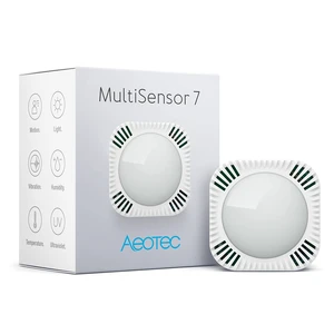 MultiSensor 7, 6-in-1 Zwave Sensors Contains Monitor Motion, Temperature, Light, Humidity, UV, and Vibration, Z-Wave Plus, Gen7, S2, SmartStart Enabled, Compatible with Zwave Hub Smartthings MultiSensor 7, 6-in-1 Zwave Sensors Contains Monitor Motion, Temperature, Light, Humidity, UV, and Vibration, Z-Wave Plus, Gen7, S2, SmartStart Enabled, Compatible with Zwave Hub Smartthings