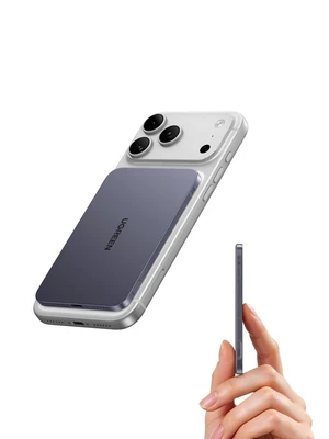 Magflow Air Slim Magsafe Power Bank Qi2 15W Portable Charger 5000mAh | 0.34in Ultra-Slim Magnetic Power Bank, 6.4oz; 20W USB-C Fast Charge; MagSafe-Compatible for iPhone & Android; Soft Touch Grey Magflow Air Slim Magsafe Power Bank Qi2 15W Portable Charger 5000mAh | 0.34in Ultra-Slim Magnetic Power Bank, 6.4oz; 20W USB-C Fast Charge; MagSafe-Compatible for iPhone & Android; Soft Touch Grey