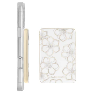 MagSafe Portable Charger Power Bank - Floral Gems | Slim and Lightweight iPhone Charger for Fast Charging - Qi-Compatible 5000mAh Magnetic Wireless Battery Pack with USB-C Cable MagSafe Portable Charger Power Bank - Floral Gems | Slim and Lightweight iPhone Charger for Fast Charging - Qi-Compatible 5000mAh Magnetic Wireless Battery Pack with USB-C Cable