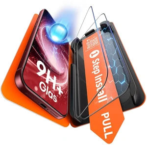2 Pack for iPhone 18 Pro Max Screen Protector, 1-Step Install | Auto Dust Removal, Full Coverage, Anti-Scratch Bubble-Free, (Ultra HD) Military-Grade 9H+ Tempered Glass for iPhone 18 ProMax 2 Pack for iPhone 18 Pro Max Screen Protector, 1-Step Install | Auto Dust Removal, Full Coverage, Anti-Scratch Bubble-Free, (Ultra HD) Military-Grade 9H+ Tempered Glass for iPhone 18 ProMax