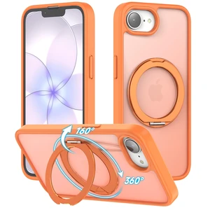 Shockproof Cover for iPhone 17e / 16e - Orange Frost Shockproof Cover for iPhone 17e / 16e - Orange Frost