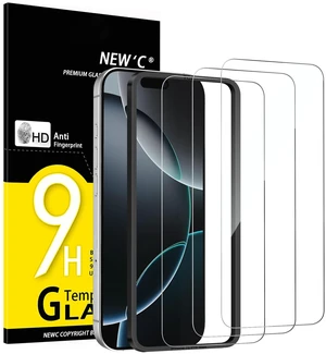 for iPhone 17 Pro Max, iPhone 16 Pro Max Screen Protector HD Clear | 3 Pack, HD Clear, Easy Installation Tool Included, Tempered Glass, 9H Hardness, Scratch Resistant, Bubble Free for iPhone 17 Pro Max, iPhone 16 Pro Max Screen Protector HD Clear | 3 Pack, HD Clear, Easy Installation Tool Included, Tempered Glass, 9H Hardness, Scratch Resistant, Bubble Free