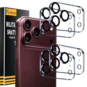 4Pack Camera Lens Protector for iPhone 18 Pro Max, Tempered Glass | 9H Hardness, Military-Grade Shatterproof Camera Cover, Case Friendly, HD, Anti-Scratch, No Flash Glare for Night Shooting 4Pack Camera Lens Protector for iPhone 18 Pro Max, Tempered Glass | 9H Hardness, Military-Grade Shatterproof Camera Cover, Case Friendly, HD, Anti-Scratch, No Flash Glare for Night Shooting
