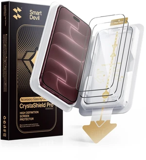 3 Pack Tempered Glass for iPhone 18 Pro Max Screen Protector | Accessory Glass by Corning,SGS Military-Grade Shatterproof,HD Clear,SmartPull Bubble-Free Install,Case Friendly 3 Pack Tempered Glass for iPhone 18 Pro Max Screen Protector | Accessory Glass by Corning,SGS Military-Grade Shatterproof,HD Clear,SmartPull Bubble-Free Install,Case Friendly