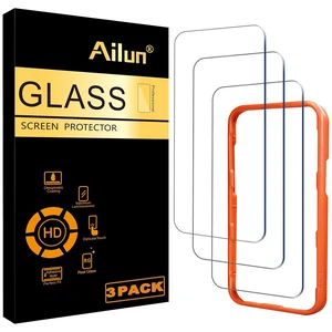 Screen Protector for iPhone 16 Pro Max, 3 Pack, Tempered Glass | 6.9 inch, Installation Frame, Sensor Protection, Dynamic Island Compatible, Case Friendly Screen Protector for iPhone 16 Pro Max, 3 Pack, Tempered Glass | 6.9 inch, Installation Frame, Sensor Protection, Dynamic Island Compatible, Case Friendly