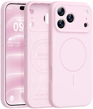 Magnetic for iPhone 18 Pro Max Case 6.9" Silicone, Chalk Pink | Compatible with Magsafe, Full Camera Protection, Soft Microfiber Lining, Shockproof Protective Case for iPhone 18 Pro Max Magnetic for iPhone 18 Pro Max Case 6.9" Silicone, Chalk Pink | Compatible with Magsafe, Full Camera Protection, Soft Microfiber Lining, Shockproof Protective Case for iPhone 18 Pro Max