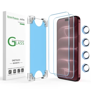 Magnetic OneTouch for iPhone 18 Pro Max Screen Protector 6.9'' 2026 | Reusable, Eco Friendly, 30s Auto-Alignment Tempered Glass, Shatterproof, HD Clear, Camera Lens Protector 2+4 Pack(18PM-6.9'') Magnetic OneTouch for iPhone 18 Pro Max Screen Protector 6.9'' 2026 | Reusable, Eco Friendly, 30s Auto-Alignment Tempered Glass, Shatterproof, HD Clear, Camera Lens Protector 2+4 Pack(18PM-6.9'')