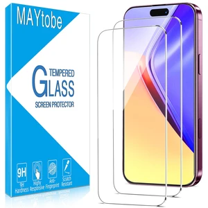 2-Pack Tempered Glass for Apple iPhone 18 Pro Max Screen Protector | 9H Hardness, No Bubbles, Anti Scratch, Easy to Install 2-Pack Tempered Glass for Apple iPhone 18 Pro Max Screen Protector | 9H Hardness, No Bubbles, Anti Scratch, Easy to Install