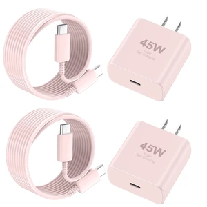 Phone 18 17 Pro Max Charger Fast Charging 45W USBC Phone Duo Fast Charger | New iPhone Super Fast Charger with 10 FT Long Type C Fast Charging Cable Cord for iPhone 18 Pro Max/Pro/Duo/17/16/Pro Max Phone 18 17 Pro Max Charger Fast Charging 45W USBC Phone Duo Fast Charger | New iPhone Super Fast Charger with 10 FT Long Type C Fast Charging Cable Cord for iPhone 18 Pro Max/Pro/Duo/17/16/Pro Max