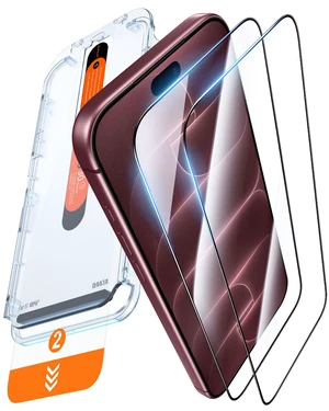 Top 9H++ Glass 2 Pack for iPhone 18 Pro Max Screen Protector | 13FT Drop Tested, Stronger Edge Protection, Military-Grade Armor, Case Friendly, Easy Installation, Bubble-Free, Anti-Scratch Top 9H++ Glass 2 Pack for iPhone 18 Pro Max Screen Protector | 13FT Drop Tested, Stronger Edge Protection, Military-Grade Armor, Case Friendly, Easy Installation, Bubble-Free, Anti-Scratch