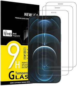 3 Pack Designed for iPhone 12 Pro Max Screen Protector (6.7"), Enhanced Tempered Glass Protection, Case Friendly Anti Scratch Bubble Free Ultra Resistant 3 Pack Designed for iPhone 12 Pro Max Screen Protector (6.7"), Enhanced Tempered Glass Protection, Case Friendly Anti Scratch Bubble Free Ultra Resistant