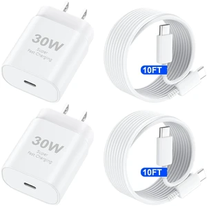 iPhone 17 16 Pro Max Charger Fast Charging Block, 30W iPhone 17/16 Pro Max USB C Fast Charger with 10 FT Type C Fast Charging Long Cable Cord for iPhone 17 Pro Max/17 Pro/17/Air/16 Pro max/16 Pro/15 iPhone 17 16 Pro Max Charger Fast Charging Block, 30W iPhone 17/16 Pro Max USB C Fast Charger with 10 FT Type C Fast Charging Long Cable Cord for iPhone 17 Pro Max/17 Pro/17/Air/16 Pro max/16 Pro/15
