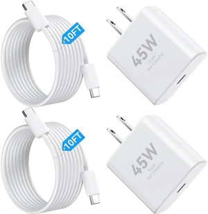 USB C iPhone 18 Pro Max Duo Charger Fast Charging 10FT Long Cord | Fast Type C Phone Charger for iPhone 18 Pro/Pro Max, iPhone DUO, iPhone 17/17 Pro/17 Pro Max/16 15 Pro/Pro Max, Galaxy, White USB C iPhone 18 Pro Max Duo Charger Fast Charging 10FT Long Cord | Fast Type C Phone Charger for iPhone 18 Pro/Pro Max, iPhone DUO, iPhone 17/17 Pro/17 Pro Max/16 15 Pro/Pro Max, Galaxy, White