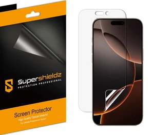 (3 Pack) Designed for iPhone 17 Pro Max/iPhone 16 Pro Max (6.9 inch) Screen Protector, High Definition Clear Shield (PET) (3 Pack) Designed for iPhone 17 Pro Max/iPhone 16 Pro Max (6.9 inch) Screen Protector, High Definition Clear Shield (PET)