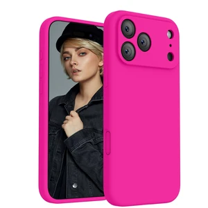Magnetic for iPhone 18 Pro Case, 6.3", Hot Pink | Compatible with MagSafe, Integrated Silicone Camera Control Button, Camera Protection, Anti-Scratch Soft Microfiber Lining Magnetic for iPhone 18 Pro Case, 6.3", Hot Pink | Compatible with MagSafe, Integrated Silicone Camera Control Button, Camera Protection, Anti-Scratch Soft Microfiber Lining