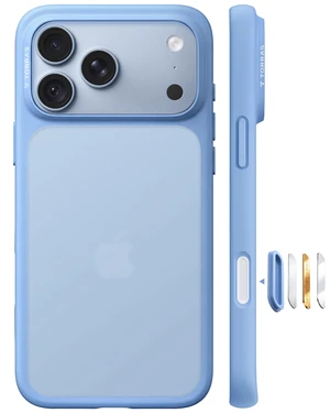 Shockproof for iPhone 18 Pro Max Case Blue, 4X Mil-Grade Certified | Secure Grip & Soft Touch, Translucent Rugged Heavy Duty Case for iPhone 18 Pro Max Case Slim with 3 DIY Buttons, Glacier Blue Shockproof for iPhone 18 Pro Max Case Blue, 4X Mil-Grade Certified | Secure Grip & Soft Touch, Translucent Rugged Heavy Duty Case for iPhone 18 Pro Max Case Slim with 3 DIY Buttons, Glacier Blue