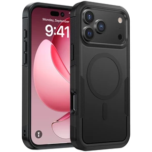 Magnetic for iPhone 18 Pro Case Dual-Layer Shockproof Black | Rugged Heavy-Duty, Military-Grade Drop & Impact Protection, Tough Matte Finish, Fit for MagSafe Phone Case for iPhone 18 Pro Magnetic for iPhone 18 Pro Case Dual-Layer Shockproof Black | Rugged Heavy-Duty, Military-Grade Drop & Impact Protection, Tough Matte Finish, Fit for MagSafe Phone Case for iPhone 18 Pro
