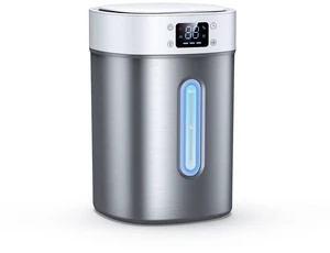 Stainless Steel Humidifiers for Bedroom,Large Room,Baby Nursery,Plants,Home | 4Liters,Ultrasonic Cool Mist Humidifier, Top-Fill,Auto Humidity Control, Night Light,Timer,Aromatherapy,Dishwasher Safe Stainless Steel Humidifiers for Bedroom,Large Room,Baby Nursery,Plants,Home | 4Liters,Ultrasonic Cool Mist Humidifier, Top-Fill,Auto Humidity Control, Night Light,Timer,Aromatherapy,Dishwasher Safe