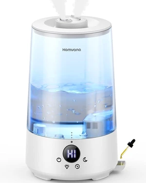 Top-Fill Cool Mist Humidifiers for Bedroom, Large Room(3.6L,Clear) | Quiet, Easy-to-Clean 2-in-1 Baby Humidifier & Oil Diffuser for Congestion Relief, Last for 4 Night Top-Fill Cool Mist Humidifiers for Bedroom, Large Room(3.6L,Clear) | Quiet, Easy-to-Clean 2-in-1 Baby Humidifier & Oil Diffuser for Congestion Relief, Last for 4 Night