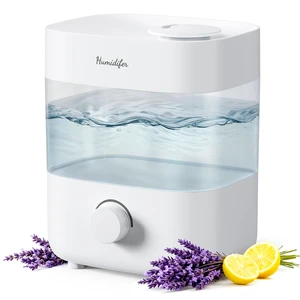 Humidifiers for Bedroom, 2L Tank for 15H, 20dB Quiet Mist Time, Dual Nozzles, Auto Shut-Off, Rotate to Adjust Mist Intensity, Rapid Ultrasonic Humidification for Baby Nursery and Plant (White) Humidifiers for Bedroom, 2L Tank for 15H, 20dB Quiet Mist Time, Dual Nozzles, Auto Shut-Off, Rotate to Adjust Mist Intensity, Rapid Ultrasonic Humidification for Baby Nursery and Plant (White)