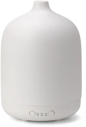 250ml Ceramic Essential Oil Diffusers for Home, Aroma Defusers | Decorative Bedroom Aromatherapy Scent Air Diffuser Ultrasonic 250ml with Timed-White 250ml Ceramic Essential Oil Diffusers for Home, Aroma Defusers | Decorative Bedroom Aromatherapy Scent Air Diffuser Ultrasonic 250ml with Timed-White