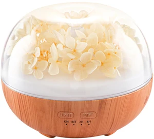 Aromatherapy Essential Oil Diffuser, 300ml Air Diffuser Humidifier with 7 LED Colors, Timer & Auto-Off for Home Bedroom Office (Beige) Aromatherapy Essential Oil Diffuser, 300ml Air Diffuser Humidifier with 7 LED Colors, Timer & Auto-Off for Home Bedroom Office (Beige)