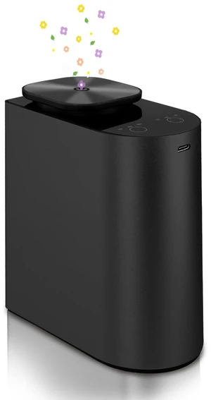 Waterless Essential Oil Diffuser4000 mAh Large Battery, max 120ml Capacity, Suitable for Hotels, Large Rooms, Offices, bedroomsAluminum Alloy Desktop Scent Diffuser (Black) Waterless Essential Oil Diffuser4000 mAh Large Battery, max 120ml Capacity, Suitable for Hotels, Large Rooms, Offices, bedroomsAluminum Alloy Desktop Scent Diffuser (Black)
