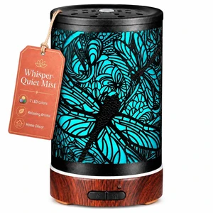 Essential Oils Diffuser,Aromatherapy Diffuser,Birthday for Women Mom Grandma,Metal Cool Mist Humidifier with 7 Colors Lights Waterless Auto Off Air Diffusers (Dragonfly) Essential Oils Diffuser,Aromatherapy Diffuser,Birthday for Women Mom Grandma,Metal Cool Mist Humidifier with 7 Colors Lights Waterless Auto Off Air Diffusers (Dragonfly)
